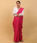 Pink saree set