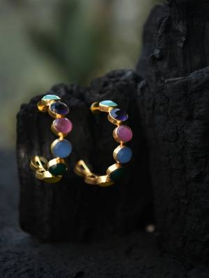 Emily Rainbow Hoops 2