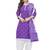 Salwar studio synthetic dress material for women-blue