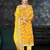 Yellow Colour Ethnic Festive Wear Salwaar Kameez For Girlish Looks