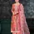 Glamorous Red Colour Santoon Salwaar Kameez For Festive Looks