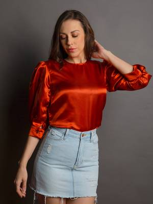 Rust satin top 5