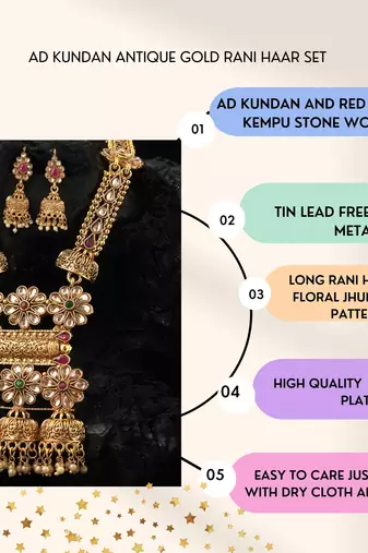 Mansiyaorange matte gold multi colour temple theme maa lakshmi motif choker set for women