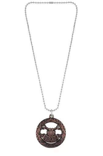 Pure copper bikers fashion pendant with chain for men
