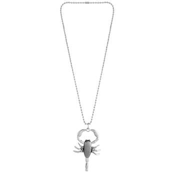 brass dual colour scorpion bicchu design fashion pendant with chain for men women boys 3