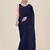 Premium Net Navy Blue Sequins & Embroidery Designer Party Wear Saree