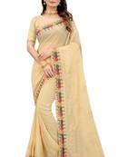 Chiku heavy resham and sequins embroidery work georgette party wear with blouse