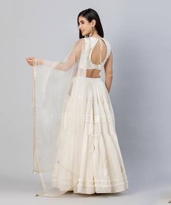 Ivory Lehenga Set 3