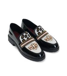 Embroidery Black North Loafer