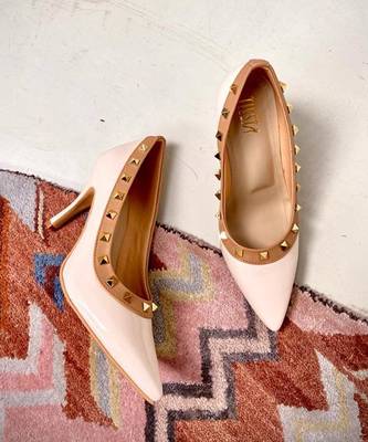 Amelia ( Pointy Stilettos High Heels Studs Formal Shoes) 1