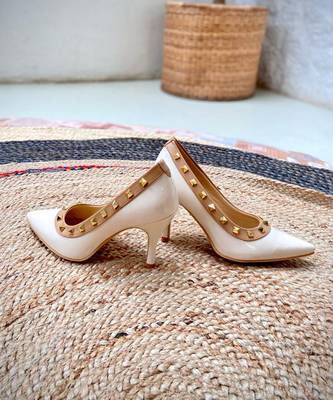 Amelia ( Pointy Stilettos High Heels Studs Formal Shoes) 2