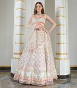 White Lehenga Set