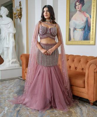 Muave Lehenga Set 1