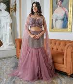 Muave Lehenga Set