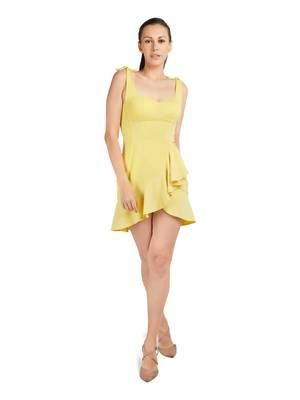 Printed fit and flare dress 1