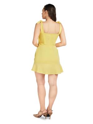 Printed fit and flare dress 3