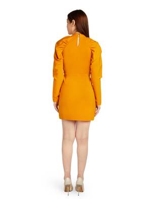 Pleated sleeve dress 3