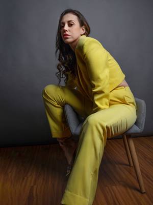 Cropped jacket & pant set 2