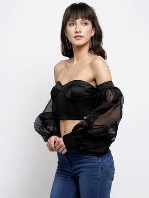 Off shoulder corset top 1
