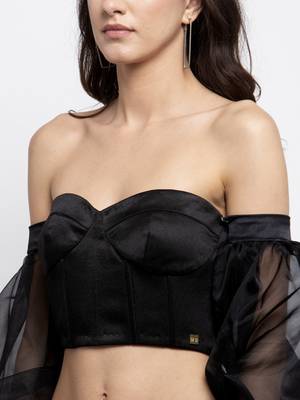Off shoulder corset top 3