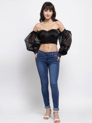 Off shoulder corset top 5