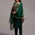 Clemira Green Color Embroidered Women'S Kurta Palazzo Dupatta Set