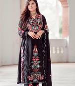 Designer Party Wear Look Top, Plazzo & Dupatta Set 