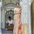 Kimisha women's cream silk woven saree with unstitched blouse piece