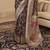 Kimisha women's black silk woven saree with unstitched blouse piece
