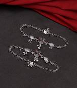 Assorted color anklets