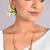 Gold-plated beaded ethnic jewellery set for women and girls | festive simple jewelry set |  minimal jewellery set women