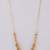 Gold-plated beaded ethnic jewellery set for women and girls | festive simple jewelry set |  minimal jewellery set women
