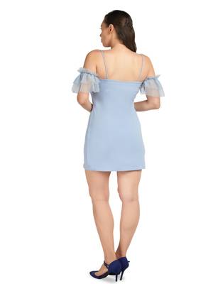 Cold shoulder bodycon dress 3
