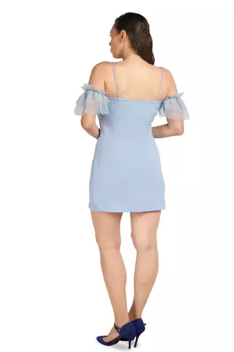 Cold shoulder bodycon dress