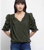 Puff sleeve top