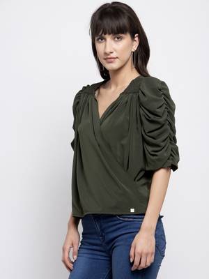 Puff sleeve top 4