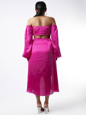 Hot pink coord set 2