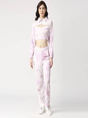 Tie dye cord-set- crop top and pant 1