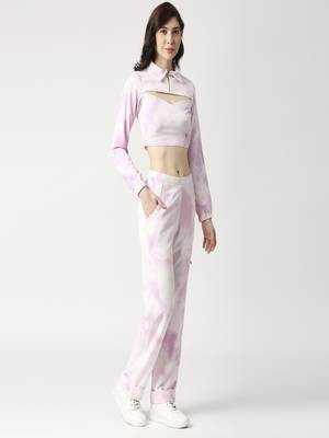 Tie dye cord-set- crop top and pant 3