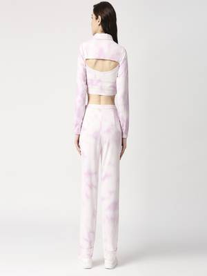 Tie dye cord-set- crop top and pant 4