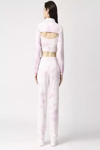 Tie dye cord-set- crop top and pant