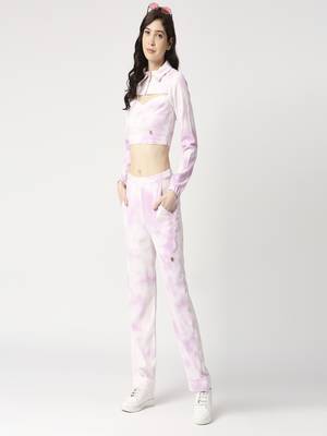 Tie dye cord-set- crop top and pant 5