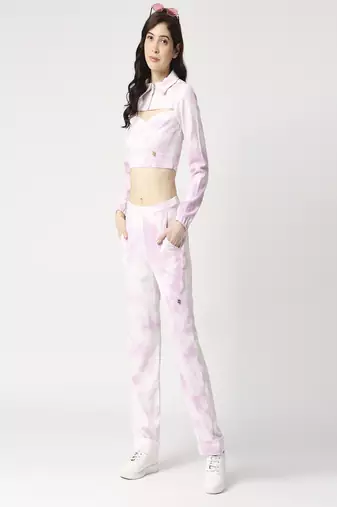 Tie dye cord-set- crop top and pant