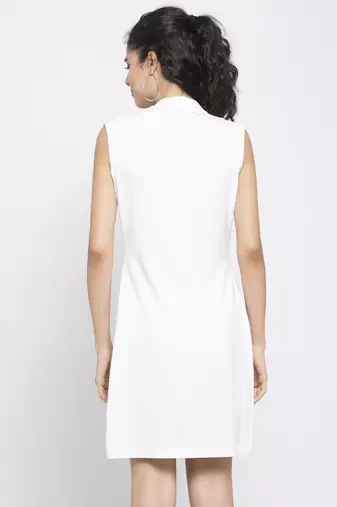 White short dress