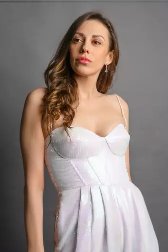 White jumpsuit