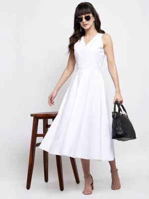 V neck with back tie up 3