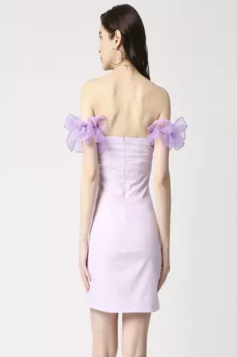 Bodycon with ruffles