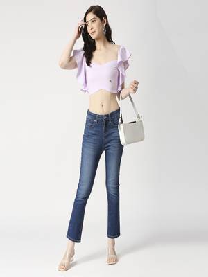 Ruffle crop top 4