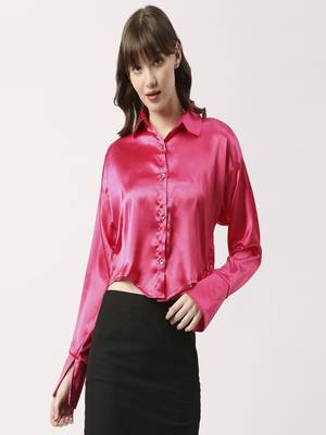 Hot pink shirt 1