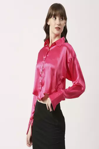 Hot pink shirt